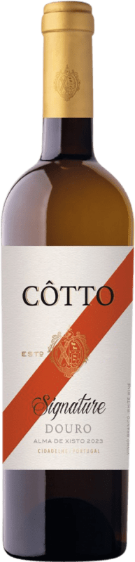 12,95 € Envio grátis | Vinho Branco Quinta do Côtto Alma de Xisto Signature I.G. Douro Douro Portugal 75 cl