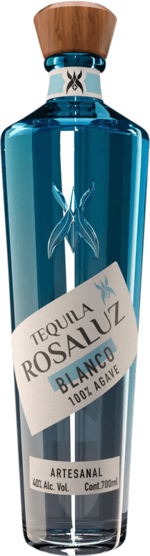 29,95 € Kostenloser Versand | Tequila Rosaluz Blanco — Weißer Mexiko 70 cl
