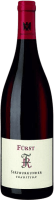 21,95 € Envío gratis | Vino Tinto Rudolf Fürst Tradicional Alemania Pinot Negro 75 cl