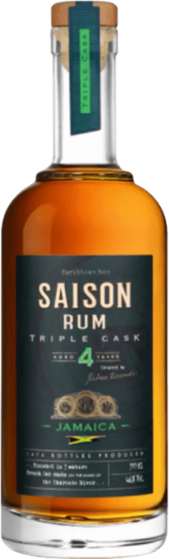76,95 € Spedizione Gratuita | Rum Saison Jamaica Triple Cask — Tripla Botte Francia 4 Anni 70 cl
