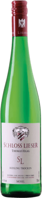 19,95 € Spedizione Gratuita | Vino Bianco Schloss Lieser Trocken — Secco Q.b.A. Mosel Mosel Germania Riesling 75 cl