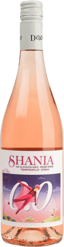 17,95 € Envoi gratuit | Vin Rosé Shania D.O. Jumilla Région de Murcie Espagne 75 cl 0.0 Zéro Zéro Sans Alcool