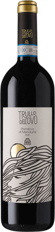 17,95 € Envío gratis | Vino Tinto Trullo dell'Ovo D.O.C. Primitivo di Manduria Puglia Italia 75 cl