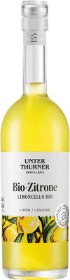 49,95 € Envio grátis | Limoncello Unterthurner Itália Bio — Ecológico Garrafa Medium 50 cl