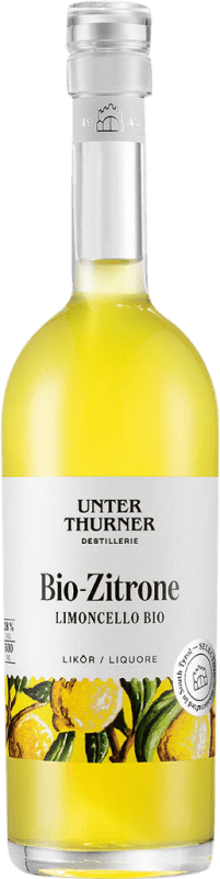 49,95 € Free Shipping | Limoncello Unterthurner Italy Bio — Organic Medium Bottle 50 cl