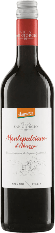 10,95 € Free Shipping | Red Wine Villa San Giorgio Demeter D.O.C. Montepulciano d'Abruzzo Abruzzo Italy 75 cl