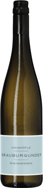 8,95 € Kostenloser Versand | Weißwein Weinhöfle Q.b.A. Rheinhessen Rheinhessen Deutschland Pinot Gris — Grauburgunder 75 cl