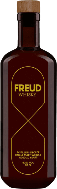 117,95 € Envio grátis | Whisky Single Malt Ziegler Freud Decade Alemanha 70 cl