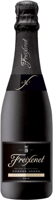 105,95 € Free Shipping | 12 units box White Sparkling Wine Freixenet Cordón Negro D.O. Cava Catalonia Spain Half Bottle 37 cl