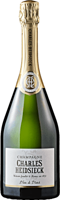 48,95 € 免费送货 | 白起泡酒 Charles Heidsieck Blanc de Blancs A.O.C. Champagne 香槟酒 法国 半瓶装 37 cl