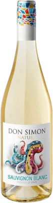5,95 € Free Shipping | White Wine Don Simón Nature D.O. La Mancha Castilla la Mancha Spain Sauvignon 75 cl