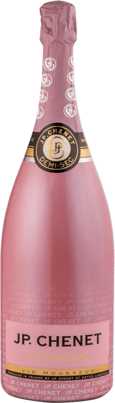 19,95 € Envio grátis | Vinho Rosé JP Chenet Ice Rosé, Edição Limitada França Garrafa Magnum 1,5 L