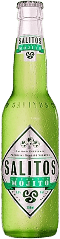 62,95 € 免费送货 | 盒装24个 调和剂 Mixer Salitos 德国 三分之一升瓶 33 cl Mojito — 莫希托