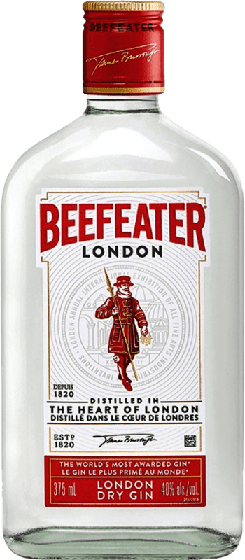 8,95 € Бесплатная доставка | Джин Beefeater Объединенное Королевство Маленькая фляжка 20 cl