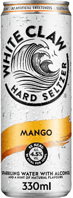 36,95 € Бесплатная доставка | Коробка из 12 единиц Миксер White Claw Hard Seltzer Соединенные Штаты Жестяная банка 33 cl Mango — Манго