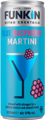 47,95 € 送料無料 | 12個入りボックス ミキサー Funkin Nitro Blue — 青 イタリア 缶 20 cl Dry Martini — ドライマティーニ, Raspberry — ラズベリー