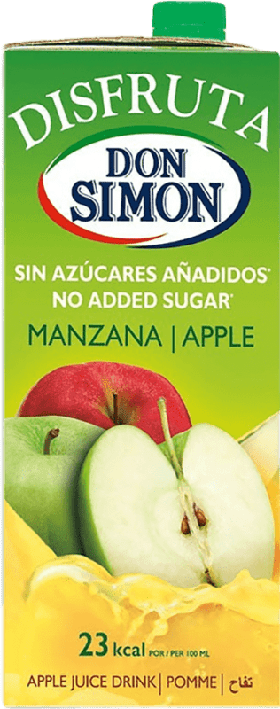 26,95 € 送料無料 | 12個入りボックス ジュース Don Simón Disfruta スペイン テトラパック 1 L Manzana — リンゴ