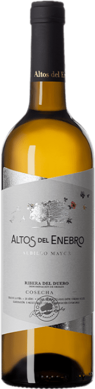 18,95 € Spedizione Gratuita | Vino Bianco Altos del Enebro D.O. Ribera del Duero Castilla y León Spagna Albillo 75 cl
