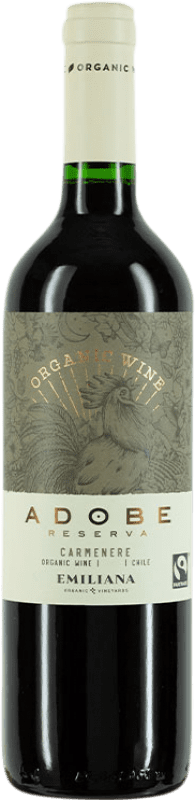 14,95 € Envoi gratuit | Vin Rouge Emiliana Adobe Réserve I.G. Valle de Colchagua Vallée de Colchagua Chili Carmenère 75 cl
