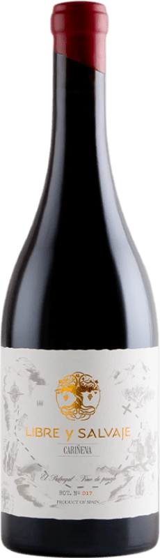 15,95 € Envío gratis | Vino Tinto Libre y Salvaje D.O. Cariñena Aragón España Cariñena 75 cl