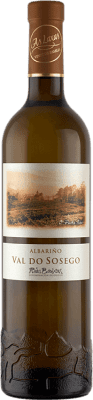 10,95 € Бесплатная доставка | Белое вино As Laxas Val do Sosego D.O. Rías Baixas Галисия Испания Albariño — Альбариньо 75 cl