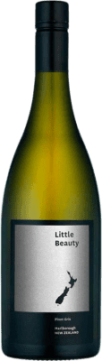54,95 € Бесплатная доставка | Белое вино Vinultra Little Beauty Black — Чёрная версия I.G. Marlborough Марлборо Новая Зеландия Pinot Gris — Пино Гри 75 cl