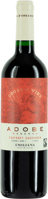 14,95 € Kostenloser Versand | Rotwein Emiliana Adobe Reserve — Gereift I.G. Valle Central Zentrales Tal Chile Cabernet Sauvignon 75 cl