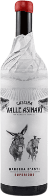 19,95 € 送料無料 | 赤ワイン Valle Asinari 上級 D.O.C. Barbera d'Asti イタリア Barbera — バルベーラ 75 cl