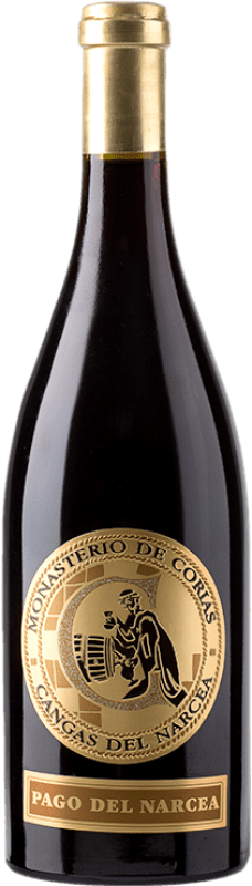 23,95 € Envío gratis | Vino Tinto Monasterio de Corias Pago del Narcea D.O.P. Vino de Calidad de Cangas Principado de Asturias España Mencía, Carrasquín, Verdejo, Albarín 75 cl