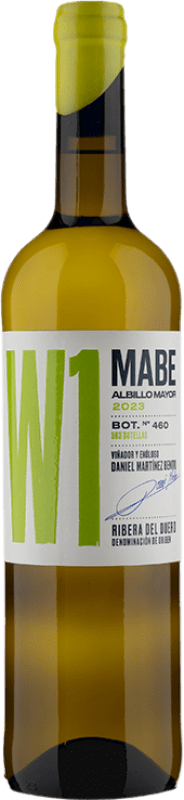 39,95 € Free Shipping | White Wine Dani Mabe W1 D.O. Ribera del Duero Castilla y León Spain Albillo 75 cl