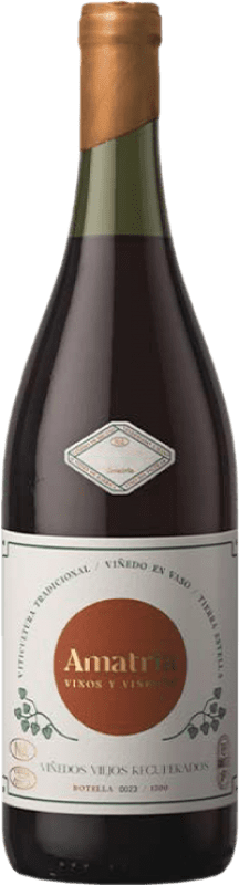 31,95 € Envio grátis | Vinho Tinto Amatria D.O. Navarra Navarra Espanha Garnacha — Grenache 75 cl