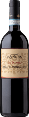 25,95 € Free Shipping | Red Wine San Filippo Lo Scorno D.O.C. Rosso di Montalcino Tuscany Italy Sangiovese 75 cl