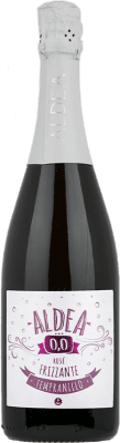 9,95 € 送料無料 | ロゼのスパークリングワイン Aldea Frizzante — 微発泡 スペイン Tempranillo — テンプラニーリョ 75 cl アルコールなし