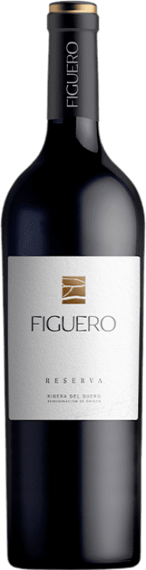45,95 € Spedizione Gratuita | Vino Rosso Figuero Riserva D.O. Ribera del Duero Castilla y León Spagna Tempranillo 75 cl