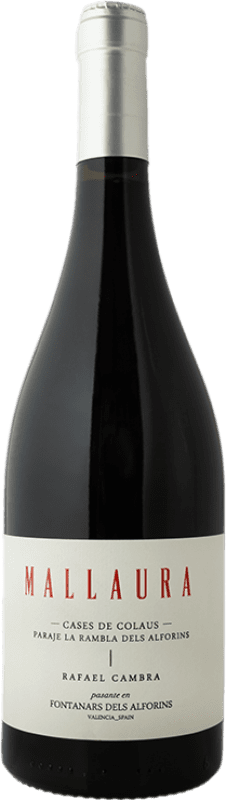 51,95 € 送料無料 | 赤ワイン Rafael Cambra Mallaura D.O. Valencia バレンシアのコミュニティ スペイン Graciano — グラシアーノ, Monastrell — モナストレル 75 cl