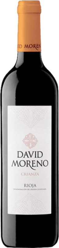 9,95 € 送料無料 | 赤ワイン David Moreno Crianza — クリアンサ D.O.Ca. Rioja ラ・リオハ スペイン Tempranillo — テンプラニーリョ, Garnacha — グルナッシュ 75 cl