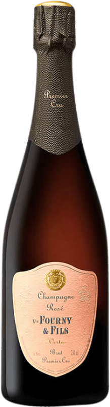 54,95 € Kostenloser Versand | Rosé Sekt Veuve Fourny et Fils Brut — Herb 1er Premier Cru Erste Lage, Rosé A.O.C. Champagne Champagner Frankreich Pinot Noir — Spätburgunder, Chardonnay 75 cl