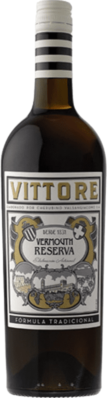 10,95 € Spedizione Gratuita | Vermouth Cherubino Valsangiacomo Vittore Riserva Spagna 75 cl