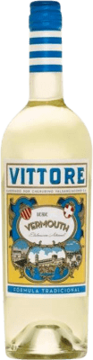 7,95 € Envio grátis | Vermute Cherubino Valsangiacomo Vittore Blanco — Branco Espanha 75 cl
