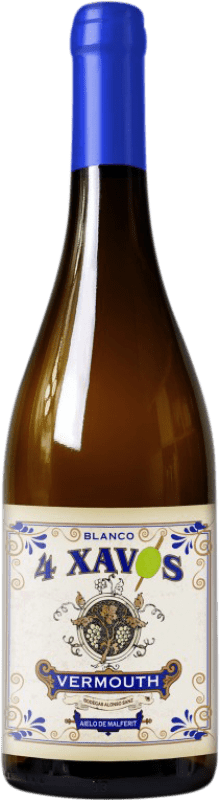 8,95 € Envío gratis | Vermut Alonso Sanz 4 Xavos Blanco España 70 cl