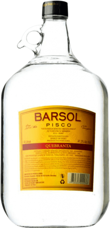 159,95 € Envío gratis | Pisco Barsol Quebranta España Garrafa 4,5 L