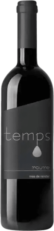 10,95 € Spedizione Gratuita | Vino Rosso Mas de Rander Temps Crianza — Invecchiato in Botte Spagna 75 cl