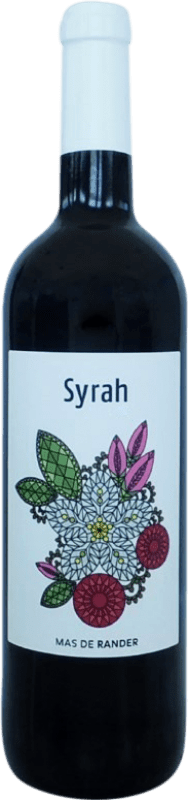 7,95 € Kostenloser Versand | Rotwein Mas de Rander Spanien Syrah 75 cl