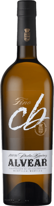 8,95 € Envoi gratuit | Vin Blanc Alvear Cb Fino Espagne Pedro Ximénez Demi-Bouteille 37 cl