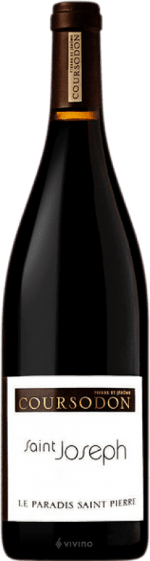 64,95 € Free Shipping | Red Wine Domaine Coursodon Le Paradis de Saint-Pierre A.O.C. Saint-Joseph Rhône France Syrah — Shiraz 75 cl