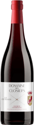 45,95 € Envoi gratuit | Vin Rouge Domaine des Closiers Les Coudraies A.O.C. Saumur-Champigny Loire France Cabernet Franc 75 cl