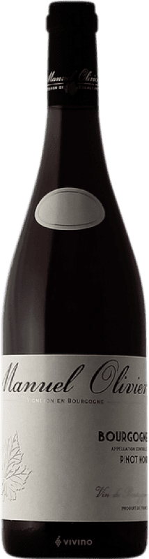 22,95 € 免费送货 | 红葡萄酒 Domaine Manuel Olivier A.O.C. Bourgogne 勃艮第 法国 Pinot Noir — 黑皮诺 75 cl