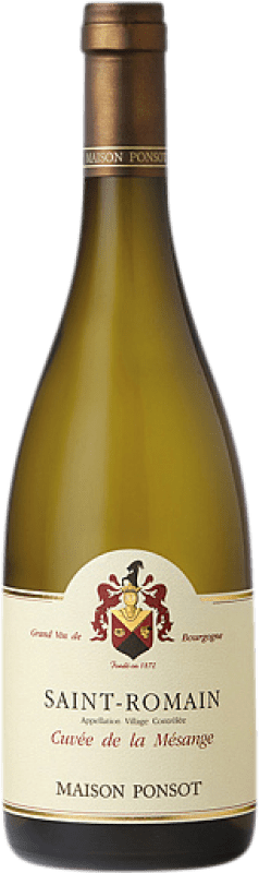 66,95 € Spedizione Gratuita | Vino Bianco Domaine Ponsot La Mésange Cuvée A.O.C. Saint-Romain Borgogna Francia Chardonnay 75 cl
