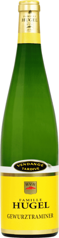 28,95 € Kostenloser Versand | Süßwein Hugel & Fils VT Vendange Tardive — Spätlese A.O.C. Alsace Elsass Frankreich Gewürztraminer Halbflasche 37 cl