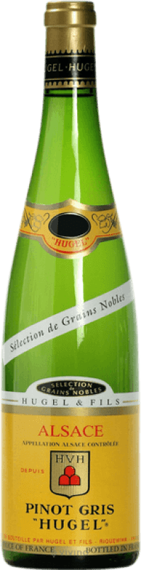 104,95 € 免费送货 | 甜葡萄酒 Hugel & Fils SGN Sélection de Grains Nobles 贵腐葡萄精选 A.O.C. Alsace 阿尔萨斯 法国 Pinot Gris — 灰皮诺 半瓶装 37 cl